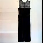 PINKO Italy Nicole Black Lace Bodice Wide Cropped Leg Elegant One Piece Sz 2💛 Photo 4