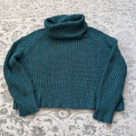 Cowl Neck Sweater Green Size M Photo 0
