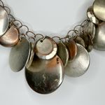 Chico's  Multi Tone Beaded Bib Necklace Photo 3