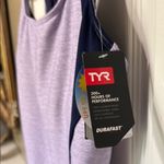 TYR Women's Lavender Purple Athlete Swimsuit UPF 50+ Size 16 Photo 1