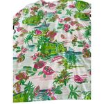 Crown & Ivy  beach Pink and Green Sweatshirt Vibrant and Stylish size M Photo 3