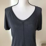 Alexander Wang Asymmetrical Dark Grey Top Photo 1