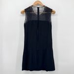 Sandro Paris Rozabel Black Lace Neck Sleeveless Sheath Dress Women Size FR2 US 6 Photo 8