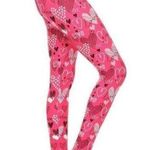 Yoga Band Buttery Soft Valentines Day Print Leggings OS Size undefined Photo 0