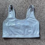 PINK - Victoria's Secret PINK Victoria Secret silver sparkle sports bra size small Photo 0