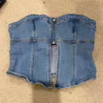 American Eagle AE denim top Photo 0
