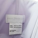 Dessy Collection Vivian Diamond Fit & Flare Long Gown Slit Bridesmaid Wedding Purple Size 10 Photo 4