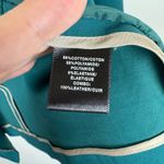 Lafayette 148 Womens Moto Jacket Blazer with Leather Trim in Emerald Green Sz 4 Photo 9