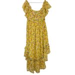 Love Shack Fancy Alexia Ruffle Tiered Yellow High and Low Floral Cotton Dress
10 Photo 6