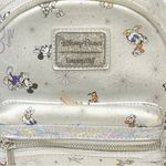 Lounge Fly  Disney Silver 100th Anniversary Mickey & Friends Mini Backpack Photo 1