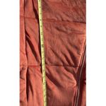 HYFVE  Women Copper Orange Bomber Side Zip Lined Cozy Puffer Jacket Sz L Photo 3