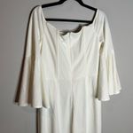 Alexia Admor  white bell sleeve off shoulder jumpsuit Photo 4