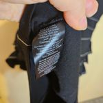 Bebe Size 4 Hour Glass Little Black Dress Stretchy Frill Cocktail Party Dress Photo 3