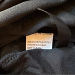 Adore Me Black Fringe Mini Costume Dress w/ Bow Tie Back – Size M, NWT Photo 6