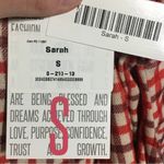 LuLaRoe  Sarah Red Purple Plaid Cardigan Small NWT Photo 4