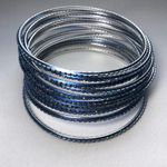 Belly Dance Metal Bangles Set of 12 Photo 2