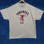 Fireball Cinnamon Whisky Graphic T-Shirt Size XXL Photo 0