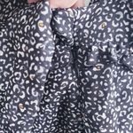 Anthropologie The East Order Leopard Print Mini Ruffle V-Neckline Dress Photo 10