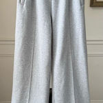 OGL Movement Grey Wide Leg Front Seam Sweatpants L Gray Size L Photo 0