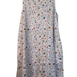 Cynthia Rowley 100% Linen Aline Floral Dress Lagenlook Beach Cottagecore Size XS Photo 0