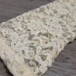 ASOS Lace Sheath Dress Cream V Neck Long Sleeve Romantic Fairy Women's Size 10 Photo 2