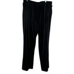 Vintage Chaps 2 Piece Black Velour‎ Jogging Suit Size L Photo 8