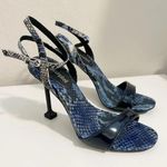 Jeffrey Campbell  Navy Blue‎ Strappy Heel Sandals size 6.5 Photo 7
