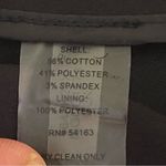 Ivanka Trump Black Ankle Pants Size 12 NWT Gold Zippers Stretch Trousers Photo 5