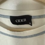 Cider Y2k  Butterfly Stitch Baby Crop Whimsy Fairy School Girl Grunge Tee XL Photo 2