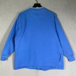 Vintage Polar Alaska Blue Button Front Sweatshirt Jacket L USA Trees Embroidery Size L Photo 2