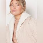 BLANK NYC NEW  Warm Hearts Quilted Sherpa Jacket ~ Medium Photo 6