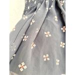 Maje  Jouet Printed Chiffon Smocked A-Line Mini Skirt Imprime Black Womens Sz 1/S Photo 5