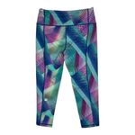 VIctoria's Secret VSX Sport Knockout Capri Blue Pink Multi Geometric Pattern Size M Photo 1