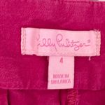 Lilly Pulitzer Women's Sloane Shorts 5" Side Zip Pink Womens Size 4 Excellent Photo 4