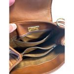 Due Fratelli Milan Brown Striped Shoulder Bag Purse 11x13 SKU 7006 Orange Photo 9