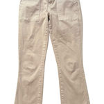 Anthropologie khaki beige straight leg pants size 27 Photo 0