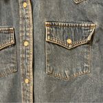 Wilfred Free  Button Long Sleeve Denim Shirt Photo 4