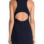 MM Couture Dark Navy Dress With Cutout Back Photo 2