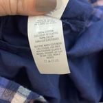 Aerie  Blue plaid Spring Flint cross front mini dress small Photo 6