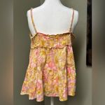 American Eagle  floral smocked baby doll cami top Photo 3