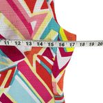 Ronni Nicole Sheath Dress Womens 6 Multicolor Geometric Sleeveless Mod Retro Photo 8
