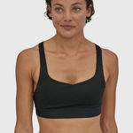 Patagonia  WOMENS SWITCHBACK BLACK SPORTS BRA size M Photo 0