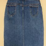 Hunt Club Classic Denim Skirt Vintage Split front skirt Unsized READ Photo 0
