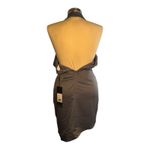 Elliatt Revolve  Gray Halter Asymmetrical Dress Photo 4