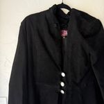 Red River Collection Vintage Pioneer Wear Leather Jacket Western 14 Button Up Black Size 14P Photo 1