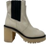 Free People James Chunky Heel Chelsea Boot White 36 Photo 2
