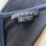 Theory  Women's Size 6 Colorblock Wool Sheath Dress Mini Length Photo 4