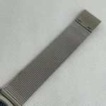 Tahari  women silver tone watch blue dial 34mm round case quartz analog running Photo 3