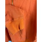 Fabletics Plus Burnt Sedona Lizzie Half Zip Waffle Knit Hoodie Pullover Size 3X Photo 8