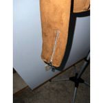 Forever 21  Women's Brown Faux Suede Moto‎ Biker Jacket Size Medium Photo 3